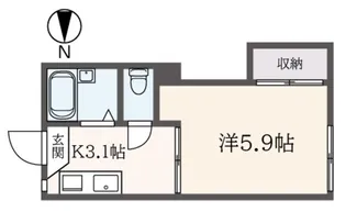 レークヒル【1階】の間取り