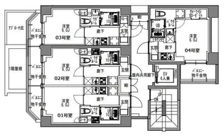 埼玉県川口市幸町2【マンション】の間取り