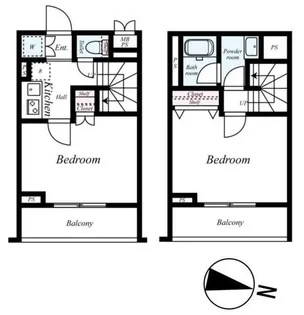 ルーブル高円寺参番館の間取り