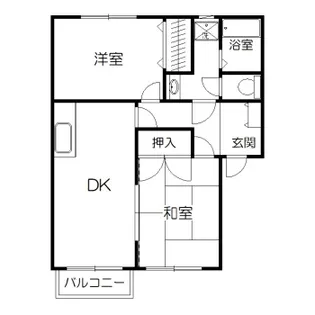 ウィスタリア21【2階】の間取り