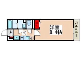ベルス市川【1階】の間取り