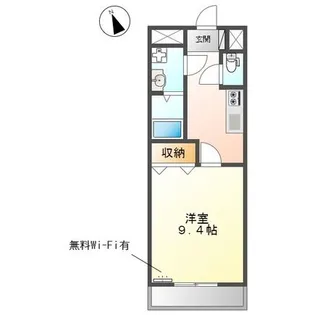 エスポア 井ノ口【2階】の間取り