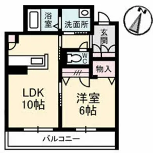 リヴェール【3階】の間取り