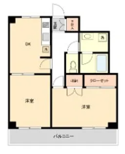 コンフォート本郷台B棟【2階】の間取り