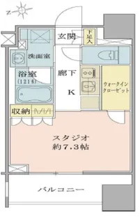 クラッシィハウス大手町【9階】の間取り
