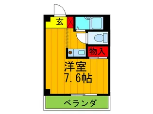 さつき館 21【2階】の間取り
