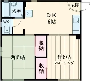 エディハウスB【1階】の間取り