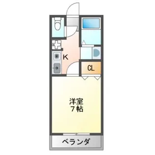 フォレストグリーンヴィラ【2階】の間取り