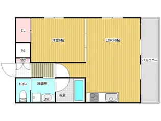 R-Court泉【2階】の間取り