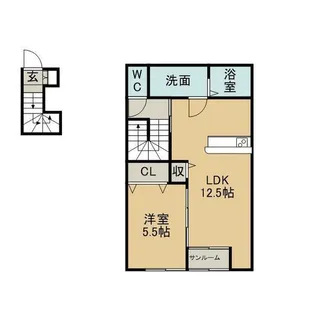 MYカメリア【2階】の間取り
