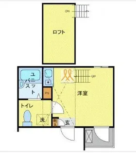東京都荒川区東日暮里4【アパート】の間取り