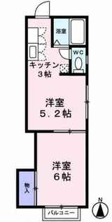 アートフル東村山【2階】の間取り