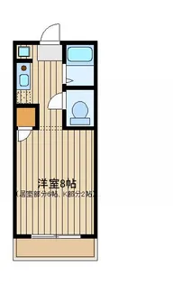 パークコーポ【2階】の間取り