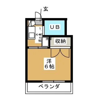 アラン・フエスN1【2階】の間取り