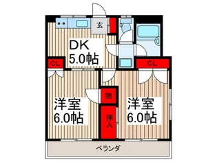 プティシャトレJISの間取り
