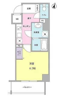 メゾン・ド・クロシェット【4階】の間取り