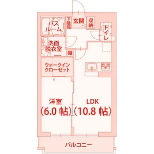 トトロ―ネ【3階】の間取り