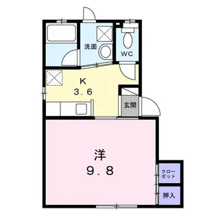 Y.S-2【1階】の間取り