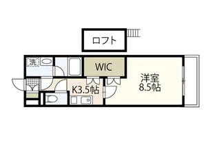 シャトーレイ【2階】の間取り