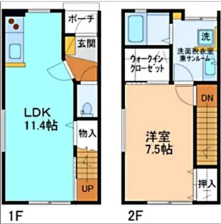 L Arc D棟の間取り
