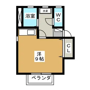 コーポピクルI【2階】の間取り