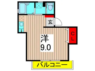 Libra カスミ【3階】の間取り