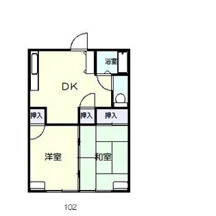 ラメゾン【1階】の間取り
