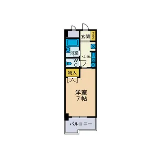 ピナクルコーポ【2階】の間取り