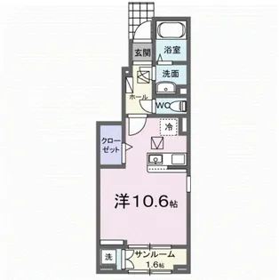 TOMORROW【1階】の間取り