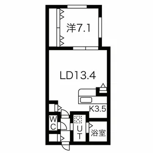 アイメゾン参番館【4階】の間取り