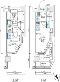 ソラニテ馬込の間取り
