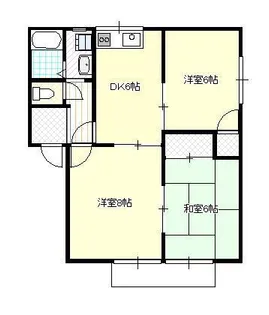 グランドメゾン遠石A【2階】の間取り