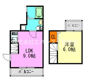 PSR矢作町の間取り