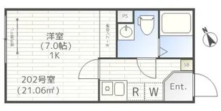 ザ・パークハウス東京【2階】の間取り