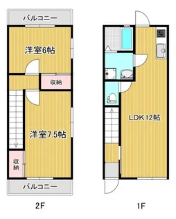 アナナメゾンの間取り