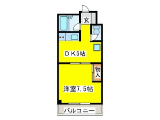 ISE伊勢住宅旭町7406【3階】の間取り