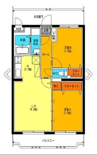 メゾン・デイジー【2階】の間取り