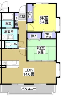 アンダンテ【3階】の間取り