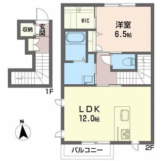 ベル ジュルネ【2階】の間取り