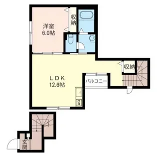 グランシャリオ【2階】の間取り