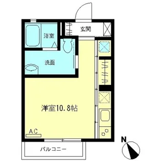グリーンヒル橋本E【1階】の間取り
