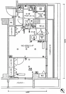 スカイコートパレス西巣鴨【7階】の間取り