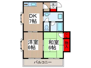 煉瓦館91【1階】の間取り
