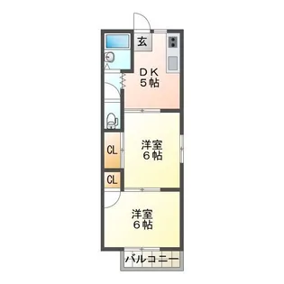 ネオコーポ【2階】の間取り