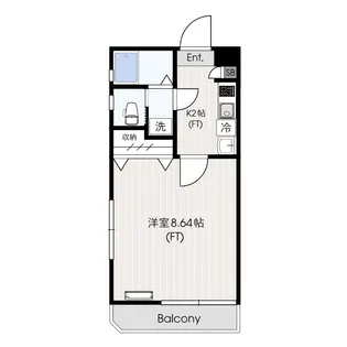 クレシェンテ上平間【3階】の間取り