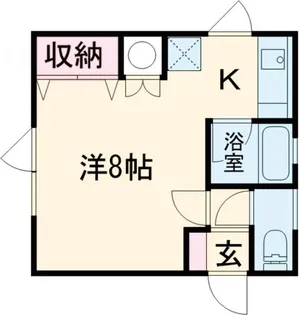 エクセルハイム【1階】の間取り