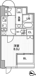 東神田テラスレジデンス【6階】の間取り