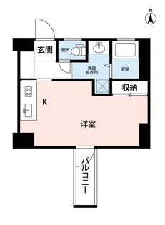 ドーマ島之内【4階】の間取り