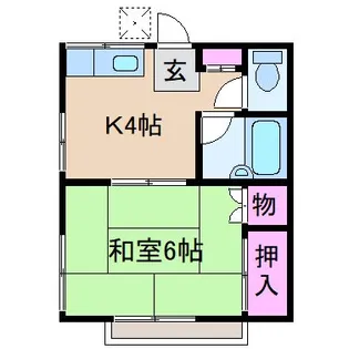 丸三マイコーポ【2階】の間取り