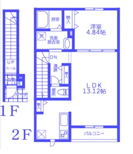 パルモア新白岡【2階】の間取り